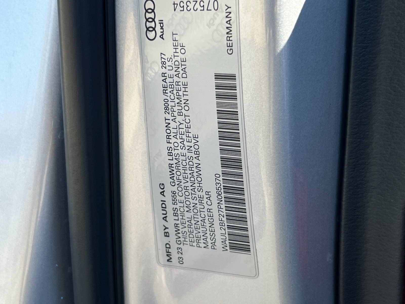Used 2023 Audi A6 Premium Plus w/ Premium Plus Package AWD/4WD image 28