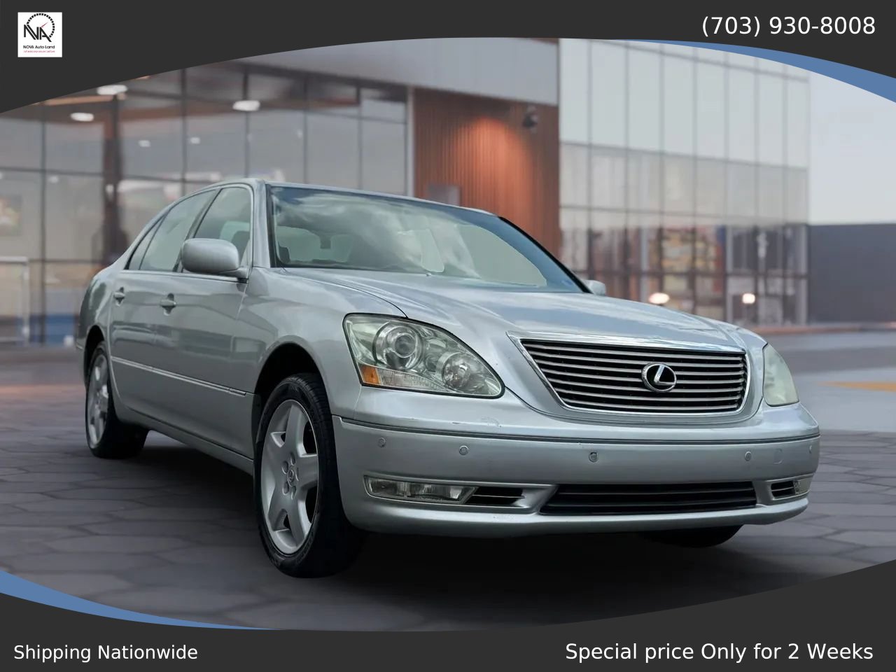 Used 2004 Lexus LS 430 w/ Modern Luxury Pkg RWD image 3