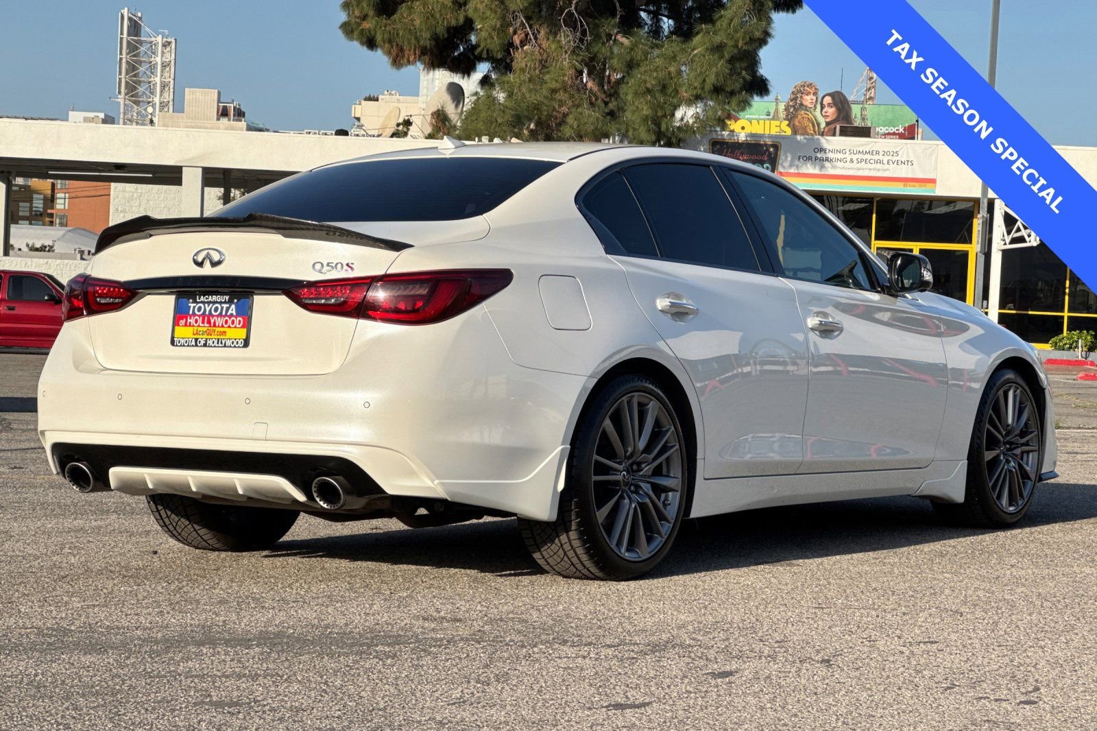 Used 2021 INFINITI Q50 Red Sport 400 w/ Cargo Package image 4