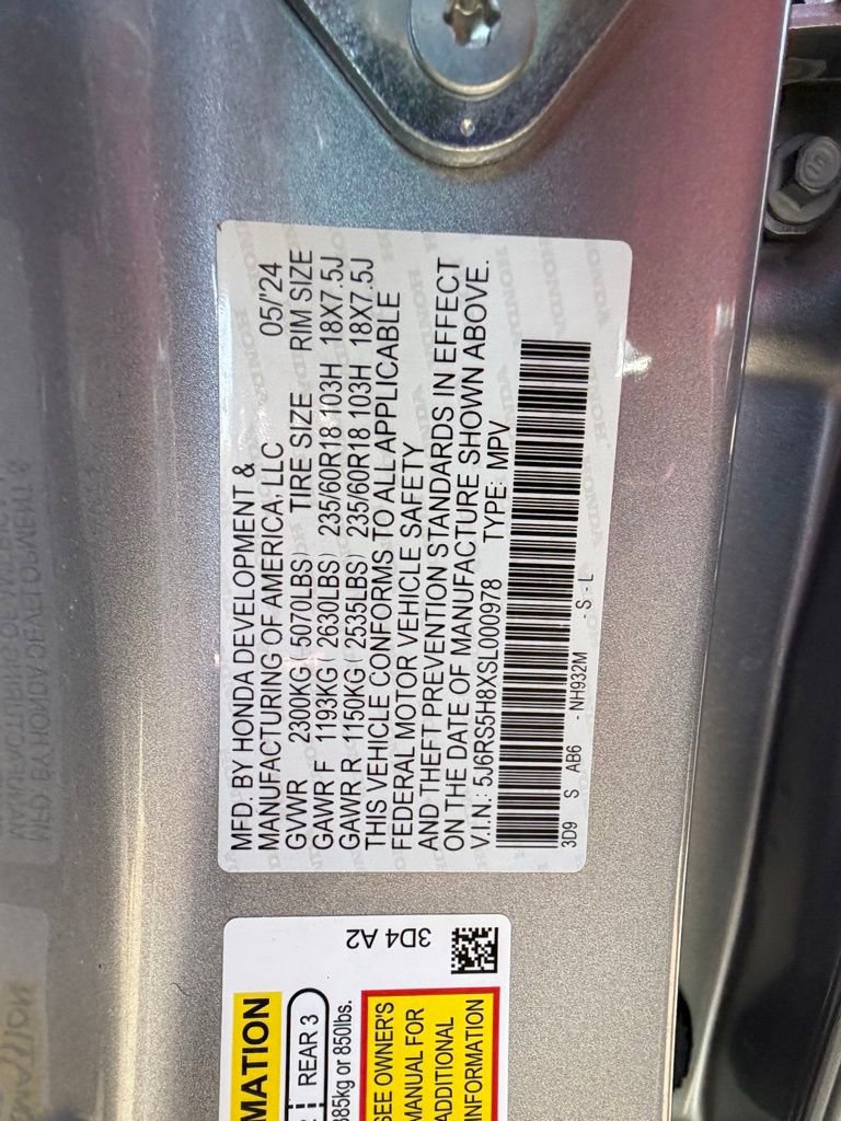 Certified 2025 Honda CR-V Sport-L image 30