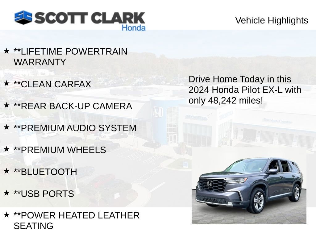 Used 2024 Honda Pilot EX-L image 11
