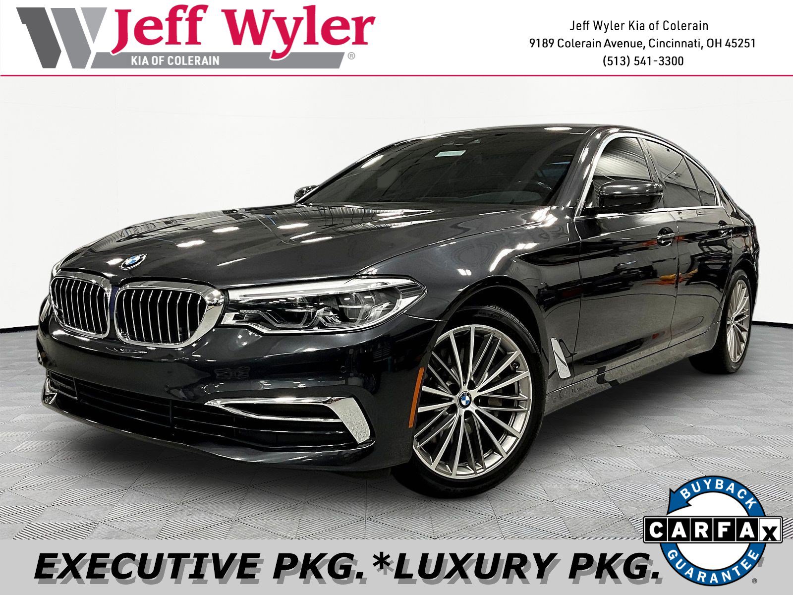 Used 2019 BMW 530i xDrive w/ Executive Package AWD/4WD image 1
