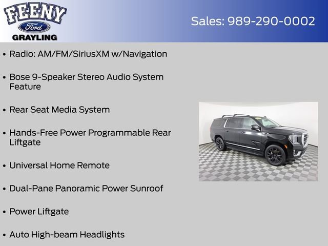 Used 2021 GMC Yukon XL SLT w/ SLT Premium Package image 24