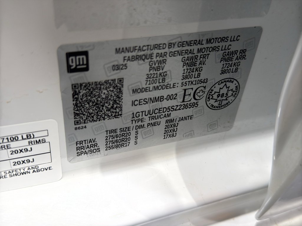 Used 2025 GMC Sierra 1500 Elevation w/ Preferred Package image 45