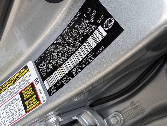Used 2022 Lexus ES 350 w/ Premium Package FWD image 38
