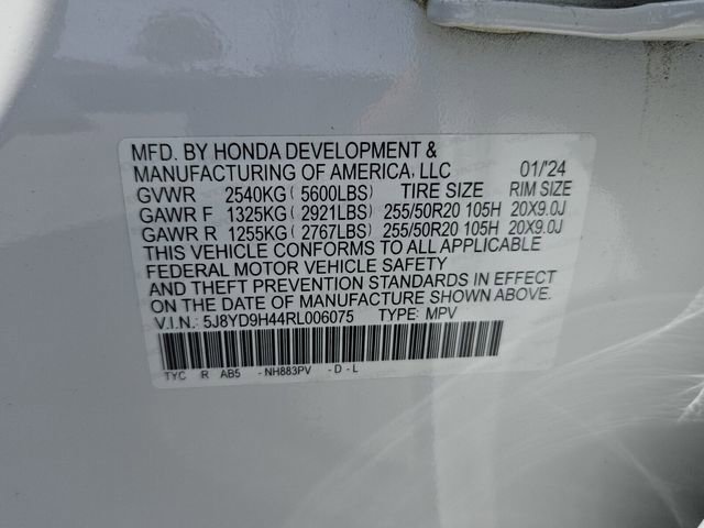 Used 2024 Acura MDX FWD w/ Technology Package image 7