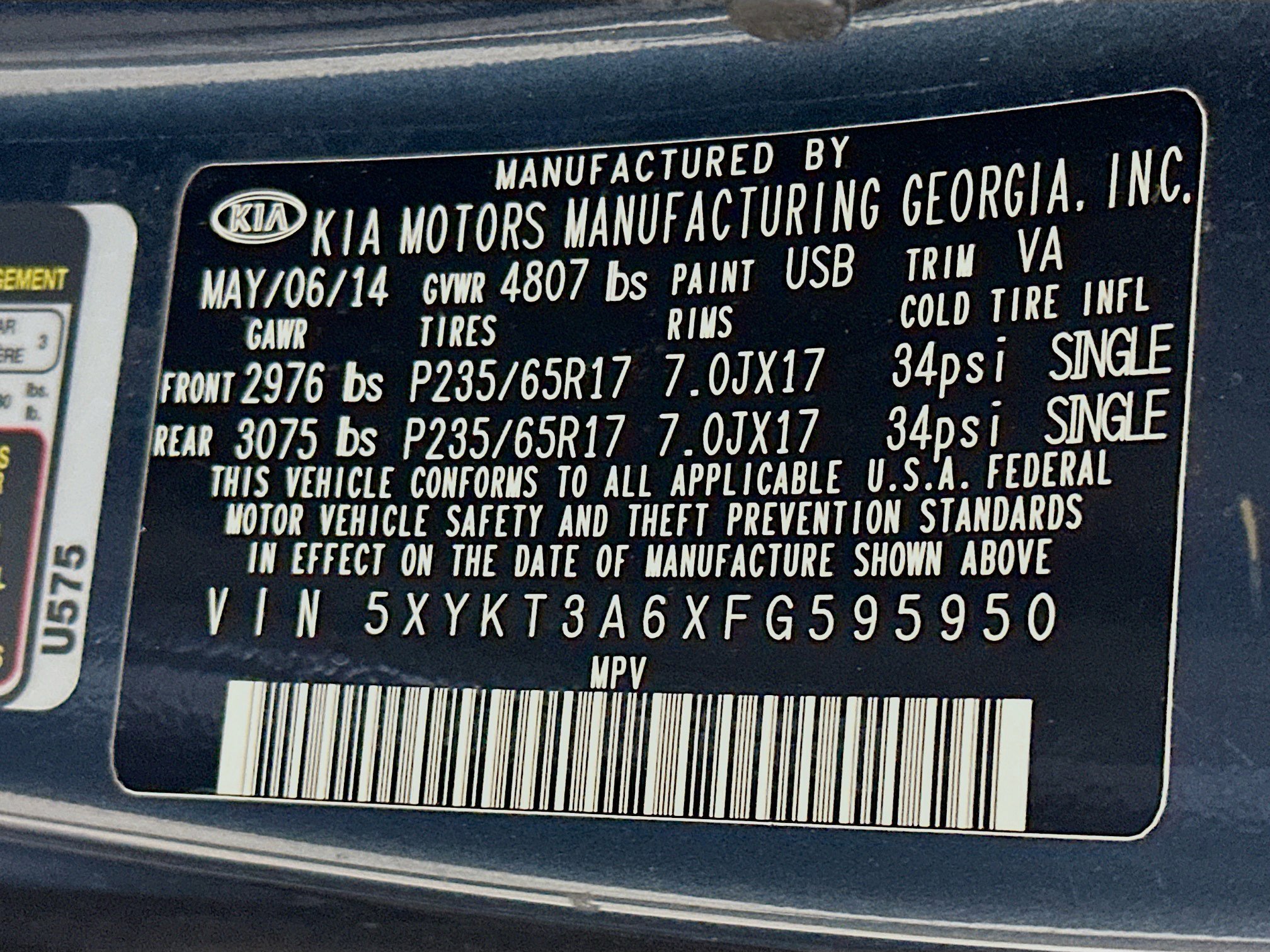 Used 2015 Kia Sorento LX FWD image 12