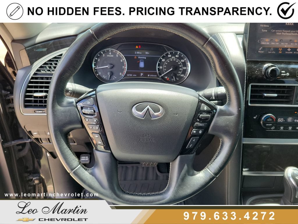 Used 2022 INFINITI QX80 Luxe w/ Cargo Package RWD image 23