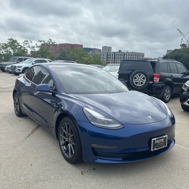 Used 2021 Tesla Model 3 Long Range AWD/4WD image 3