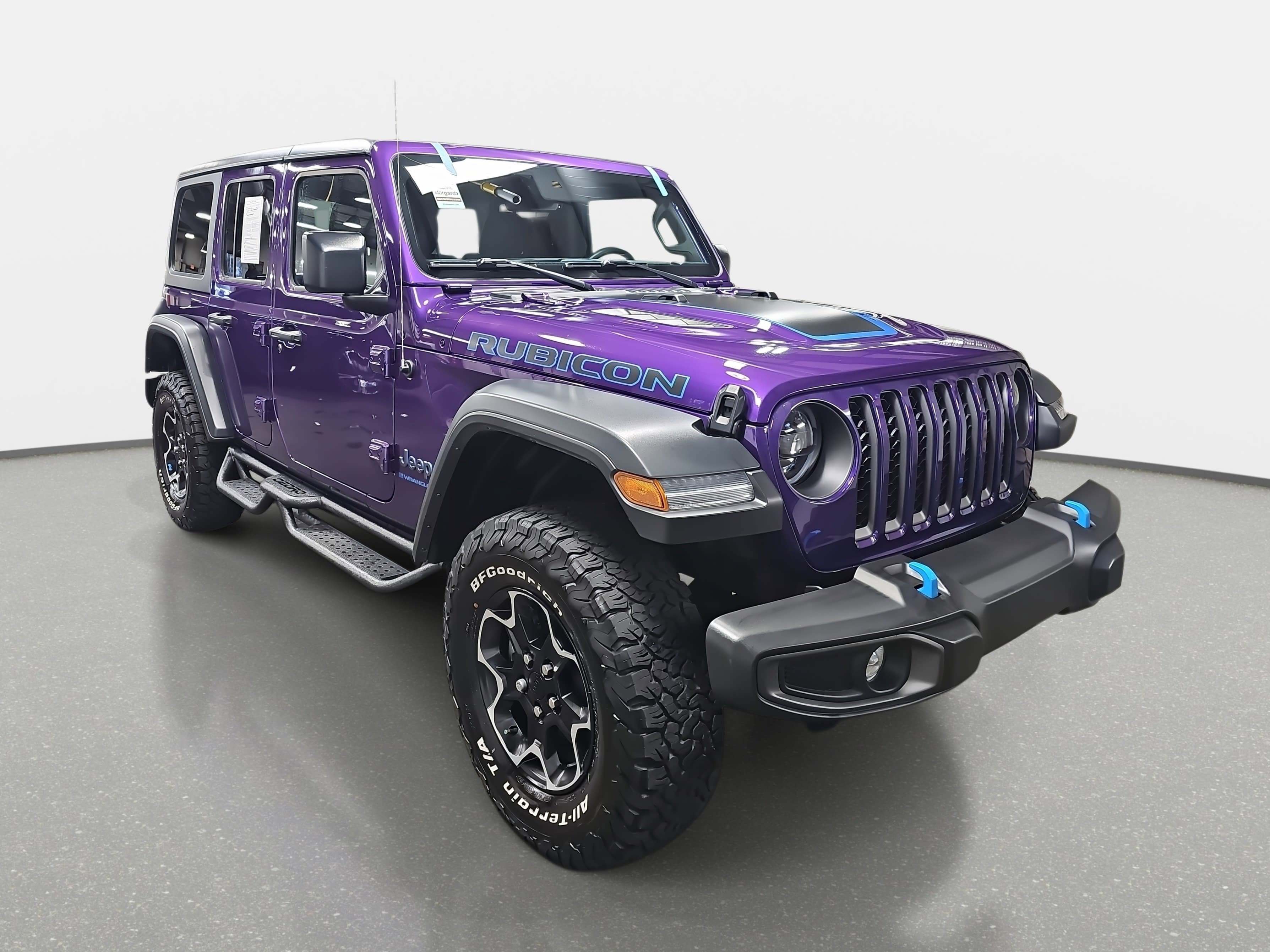 Used 2023 Jeep Wrangler Unlimited Rubicon 4xe w/ Safety Group image 3