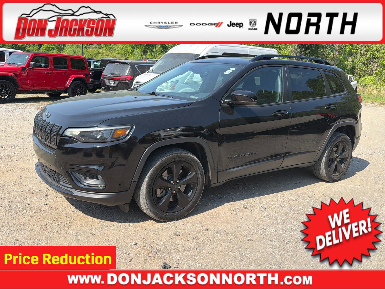 Used 2021 Jeep Cherokee Latitude Plus FWD image 1