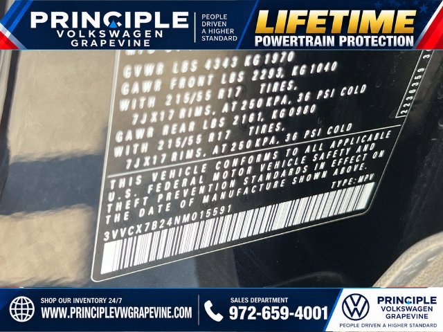 Used 2022 Volkswagen Taos S FWD image 26