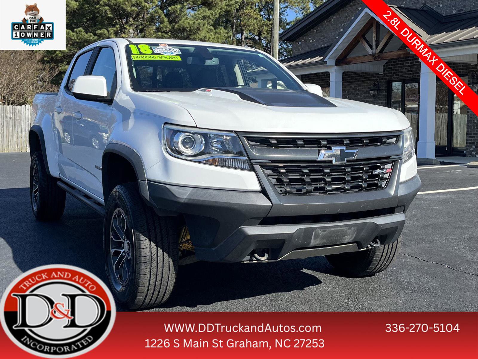 Used 2018 Chevrolet Colorado ZR2 w/ LPO, Premium Interior Package AWD/4WD image 1