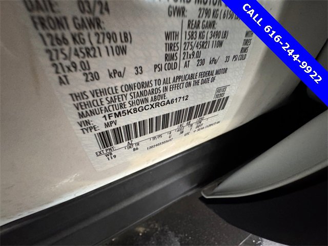 Used 2024 Ford Explorer ST w/ Equipment Group 401A image 27