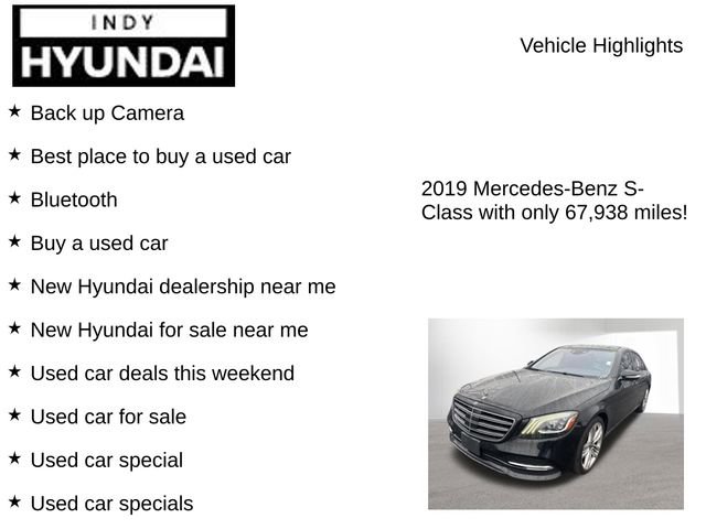 Used 2019 Mercedes-Benz S 450 Sedan image 7