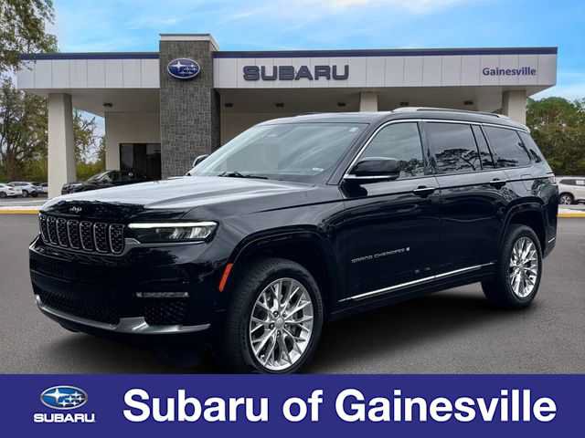Used 2021 Jeep Grand Cherokee L Summit w/ Advanced Protech Group IV AWD/4WD video 1