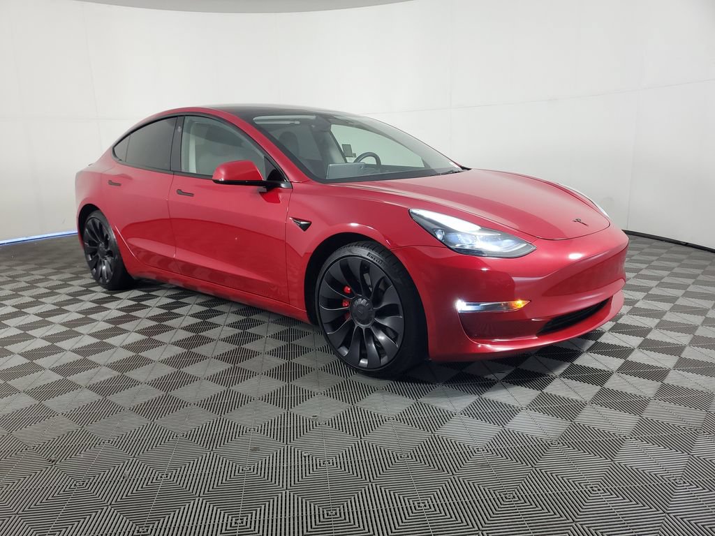 Used 2023 Tesla Model 3 Performance AWD/4WD image 2