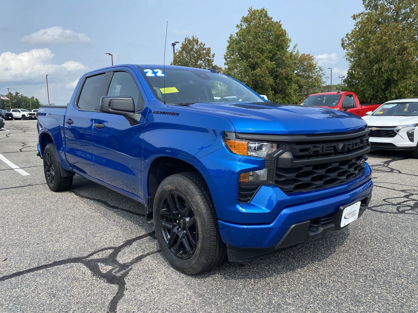 Used 2022 Chevrolet Silverado 1500 Custom w/ LPO, Dark Essentials Package