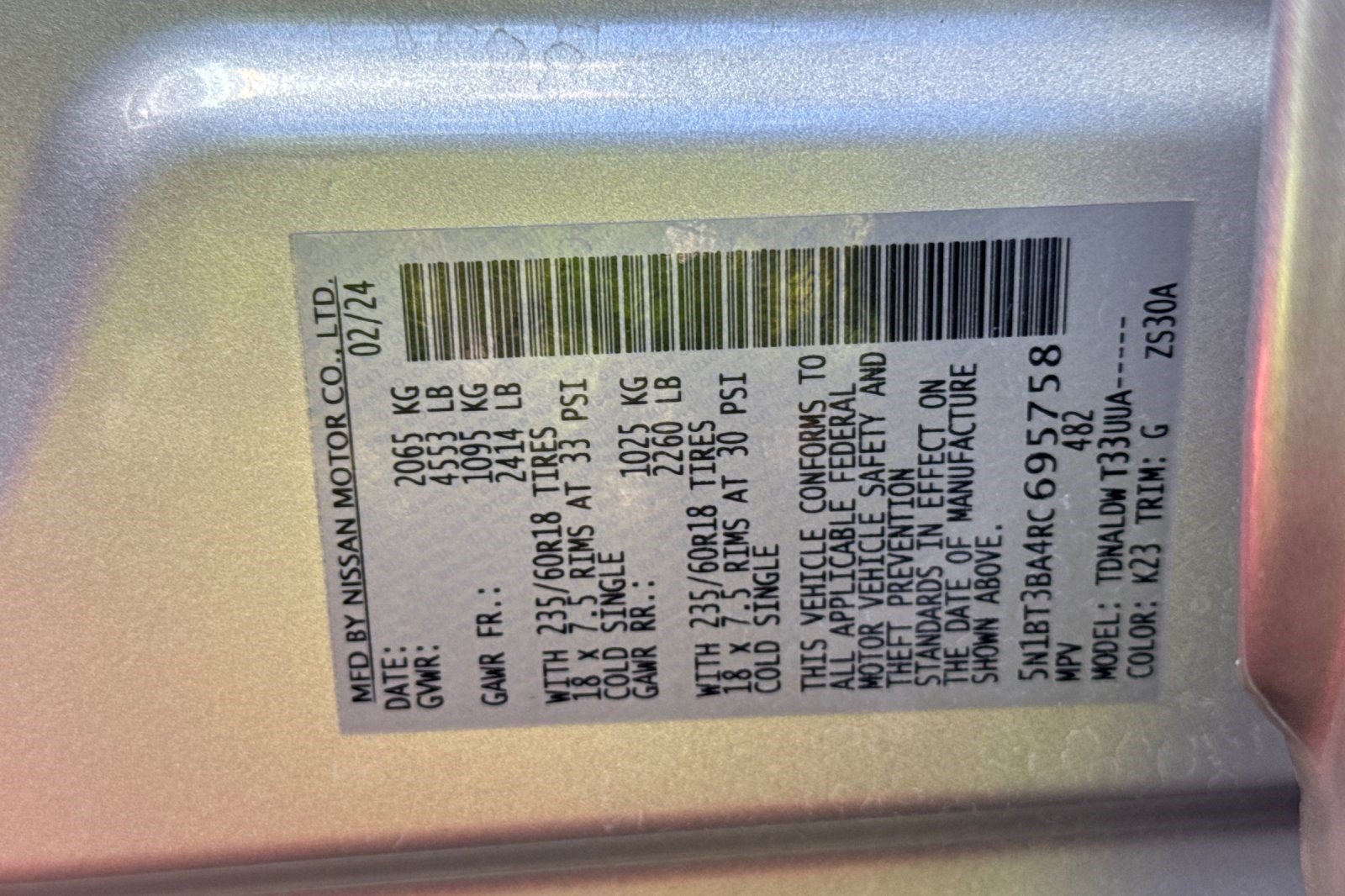 Used 2024 Nissan Rogue SV FWD image 18