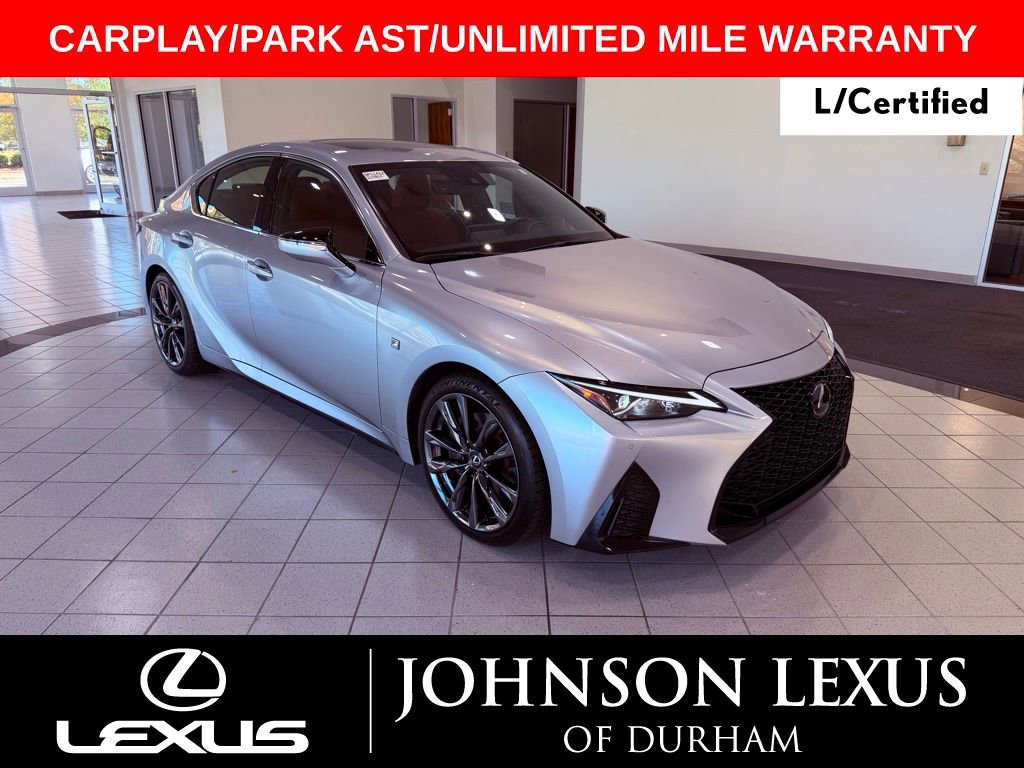Certified 2023 Lexus IS 350 F Sport w/ Memory Package