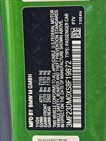 Used 2025 BMW M2 w/ Lighting Package RWD image 28