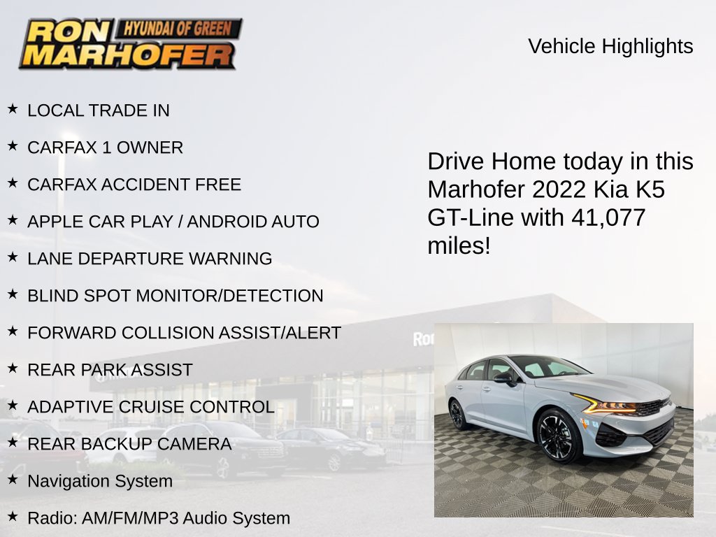 Used 2022 Kia K5 GT-Line FWD image 15