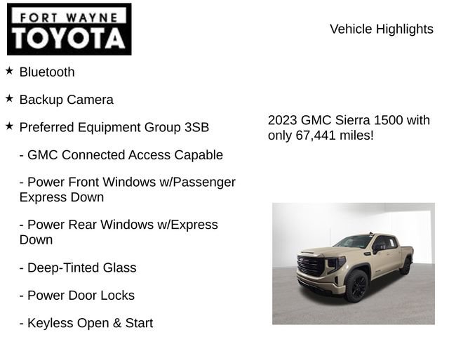 Used 2023 GMC Sierra 1500 Elevation image 8