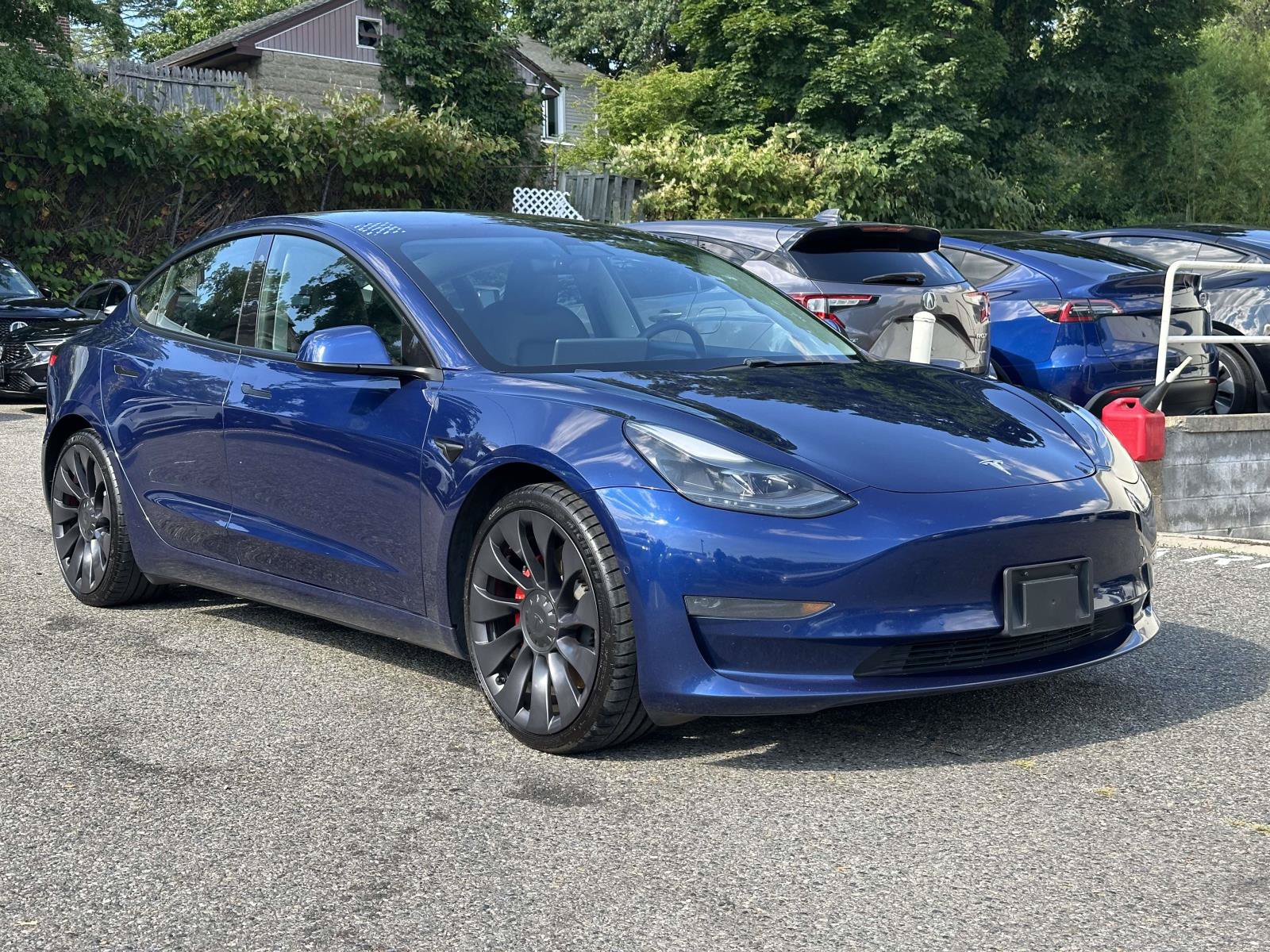 Used 2021 Tesla Model 3 Performance AWD/4WD image 1