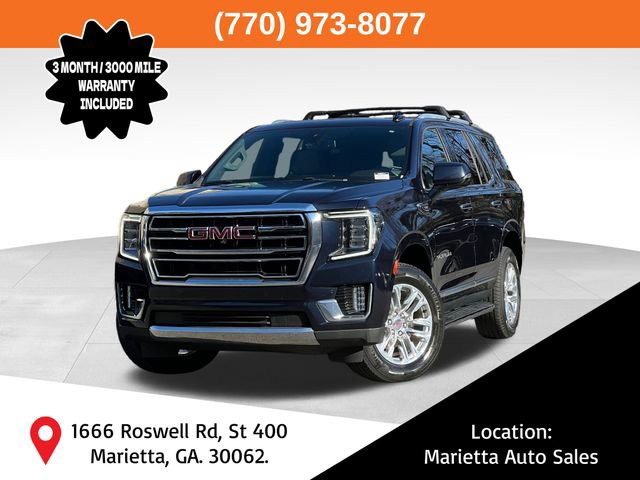 Used 2021 GMC Yukon SLT w/ SLT Premium Package image 1