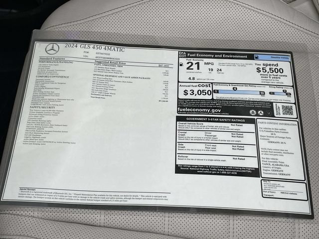 Used 2024 Mercedes-Benz GLS 450 4MATIC image 45