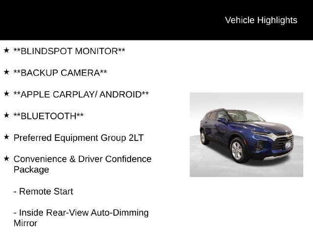 Used 2022 Chevrolet Blazer LT AWD/4WD image 2
