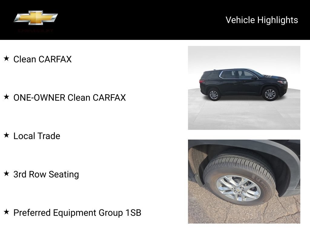 Used 2020 Chevrolet Traverse LS AWD/4WD image 17