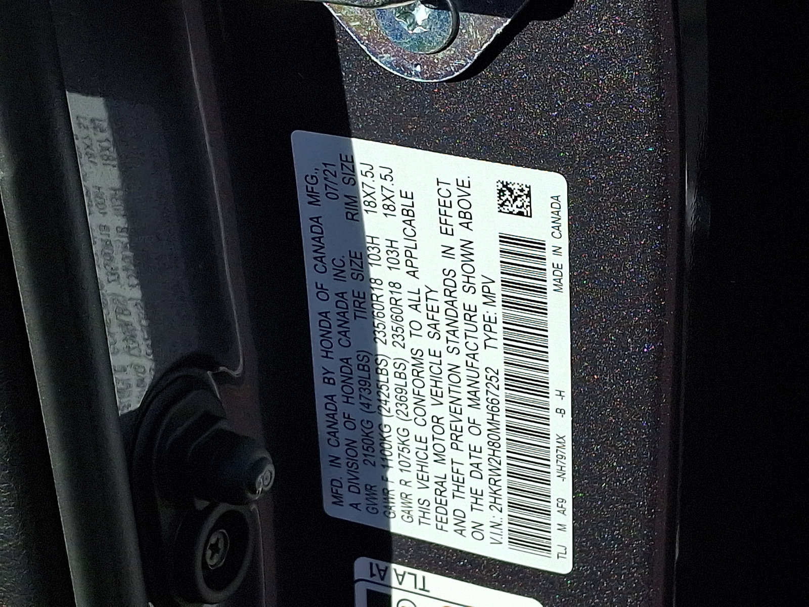 Used 2021 Honda CR-V EX-L image 26