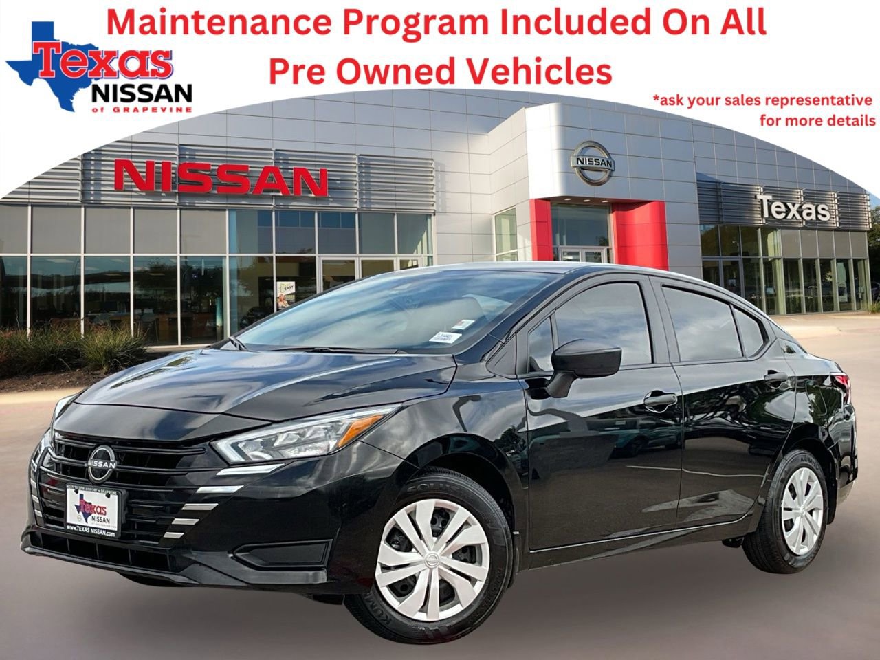 Used 2025 Nissan Versa S w/ Trunk Package image 1
