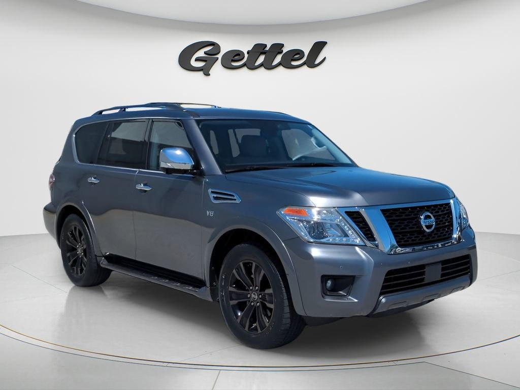 Certified 2019 Nissan Armada Platinum w/ Captain's Chairs Package image 8
