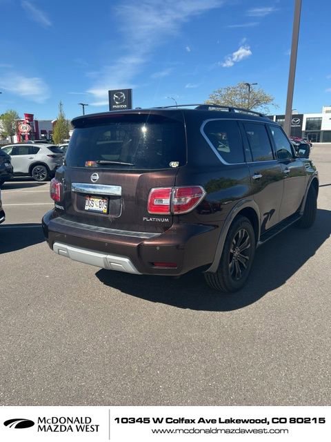 Used 2017 Nissan Armada Platinum w/ Captain Seat Package image 3