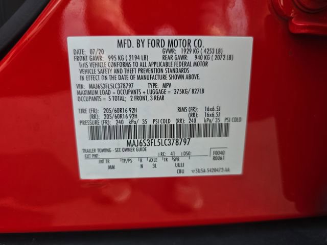 Used 2020 Ford EcoSport S AWD/4WD image 27