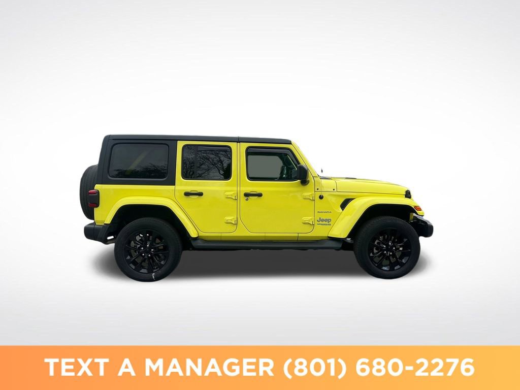 Used 2022 Jeep Wrangler Unlimited Sahara w/ Cold Weather Group AWD/4WD image 6