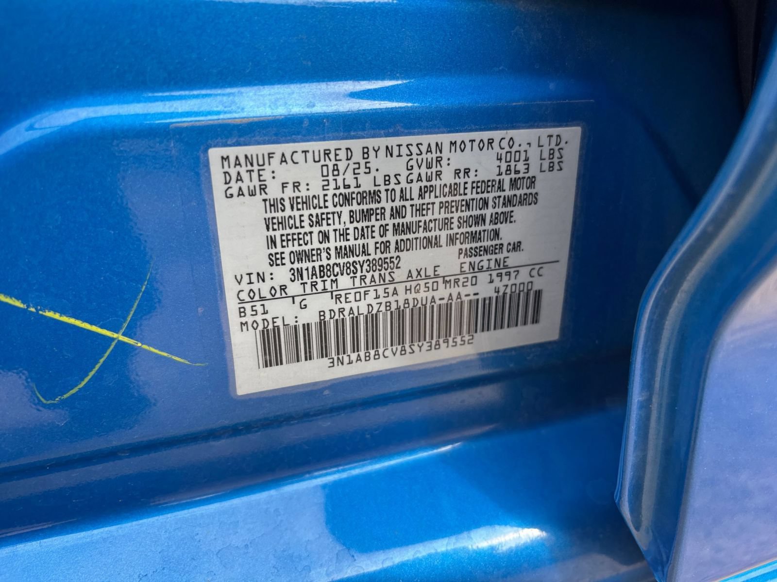 Used 2025 Nissan Sentra SV FWD image 26