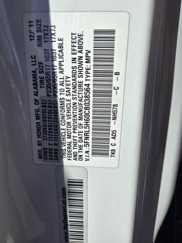 Used 2012 Honda Odyssey EX-L image 30