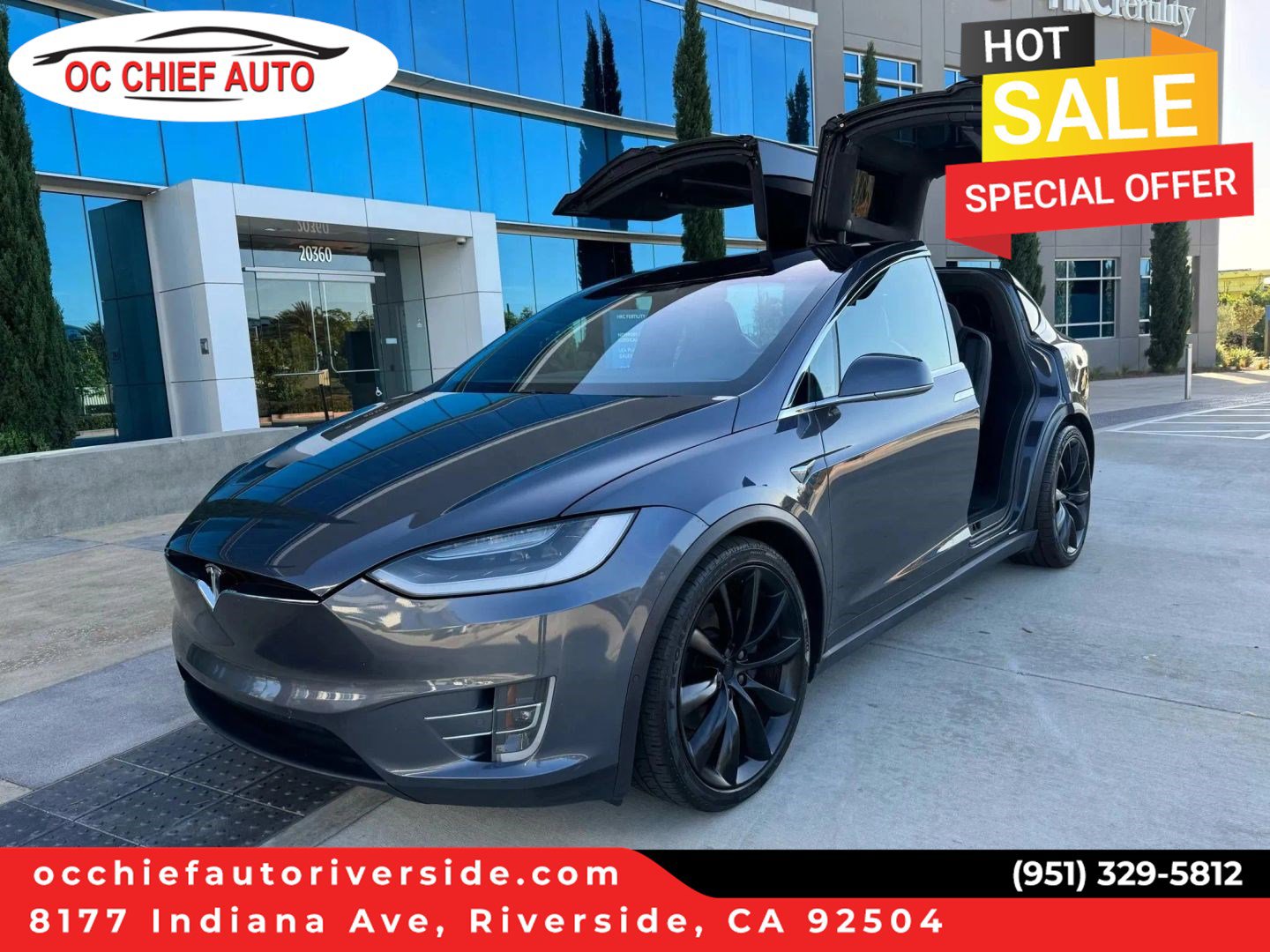 Used 2019 Tesla Model X Long Range image 1