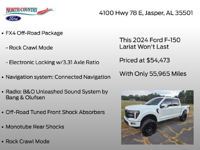 Used 2024 Ford F150 Lariat w/ Equipment Group 502A High AWD/4WD image 22