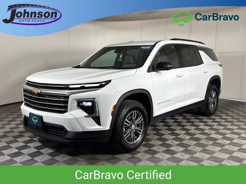Certified 2026 Chevrolet Traverse LT w/ Driver Confidence Package
