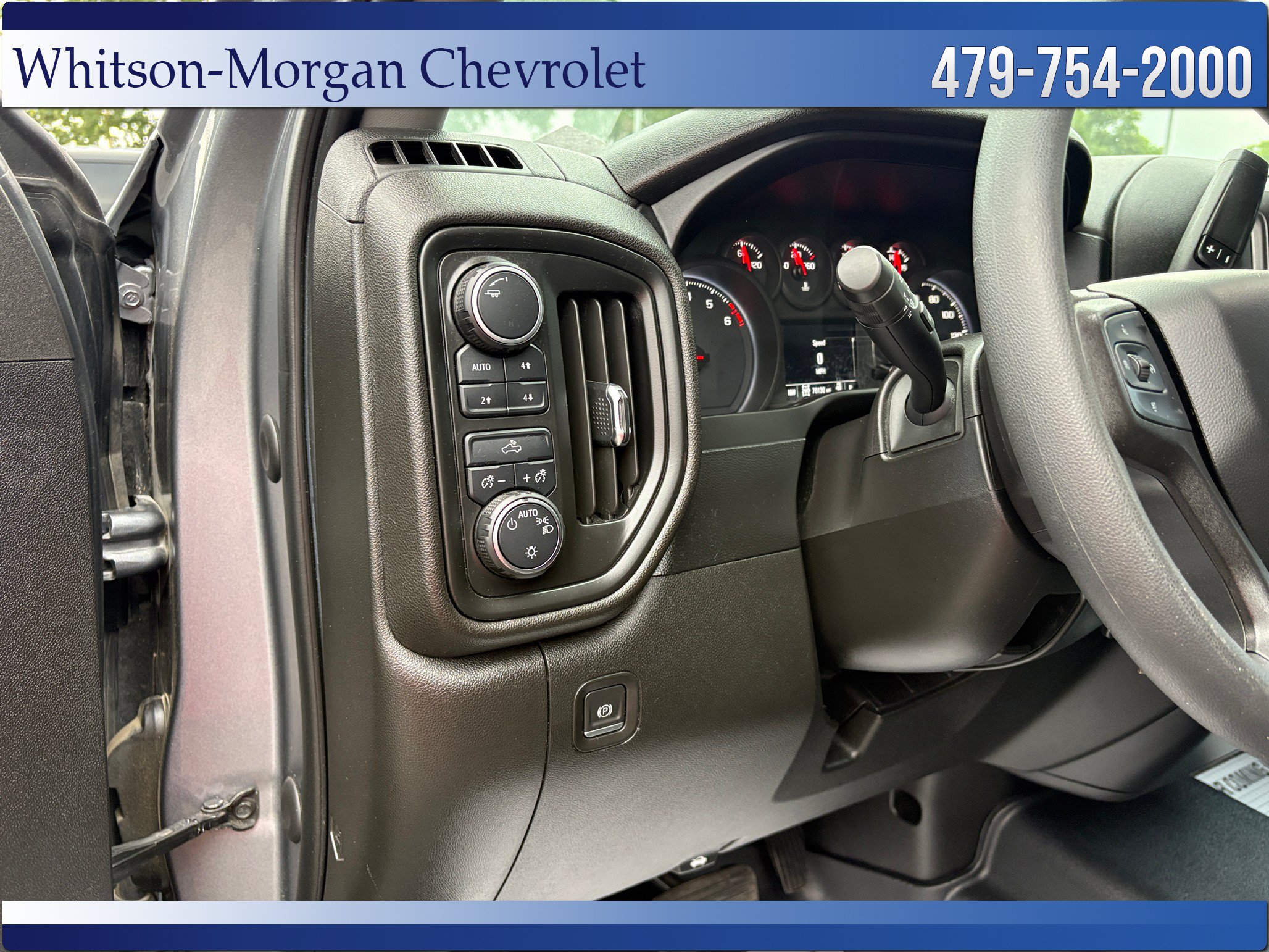 Used 2021 Chevrolet Silverado 1500 Custom Trail Boss w/ LPO, Dark Essentials Package AWD/4WD image 14