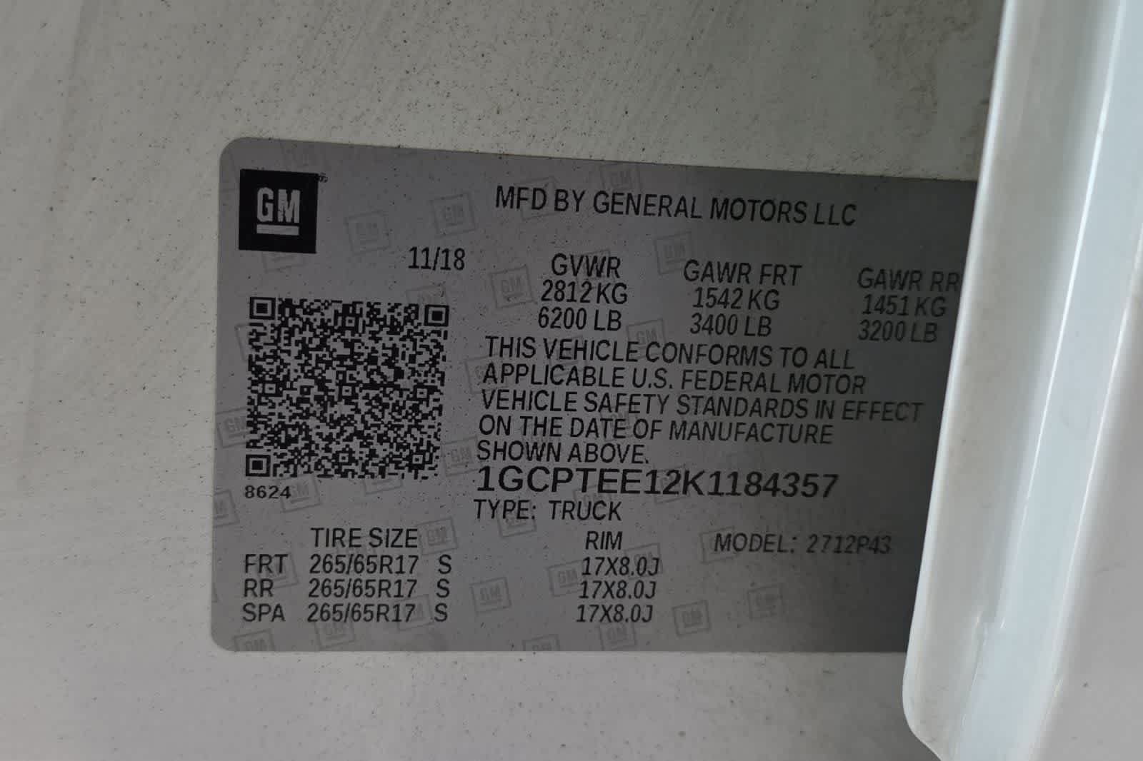 Used 2019 Chevrolet Colorado ZR2 AWD/4WD image 25
