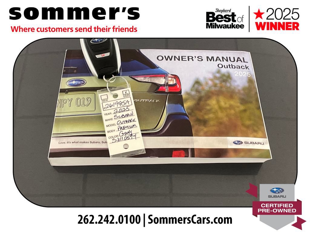 Certified 2025 Subaru Outback Premium AWD/4WD image 25