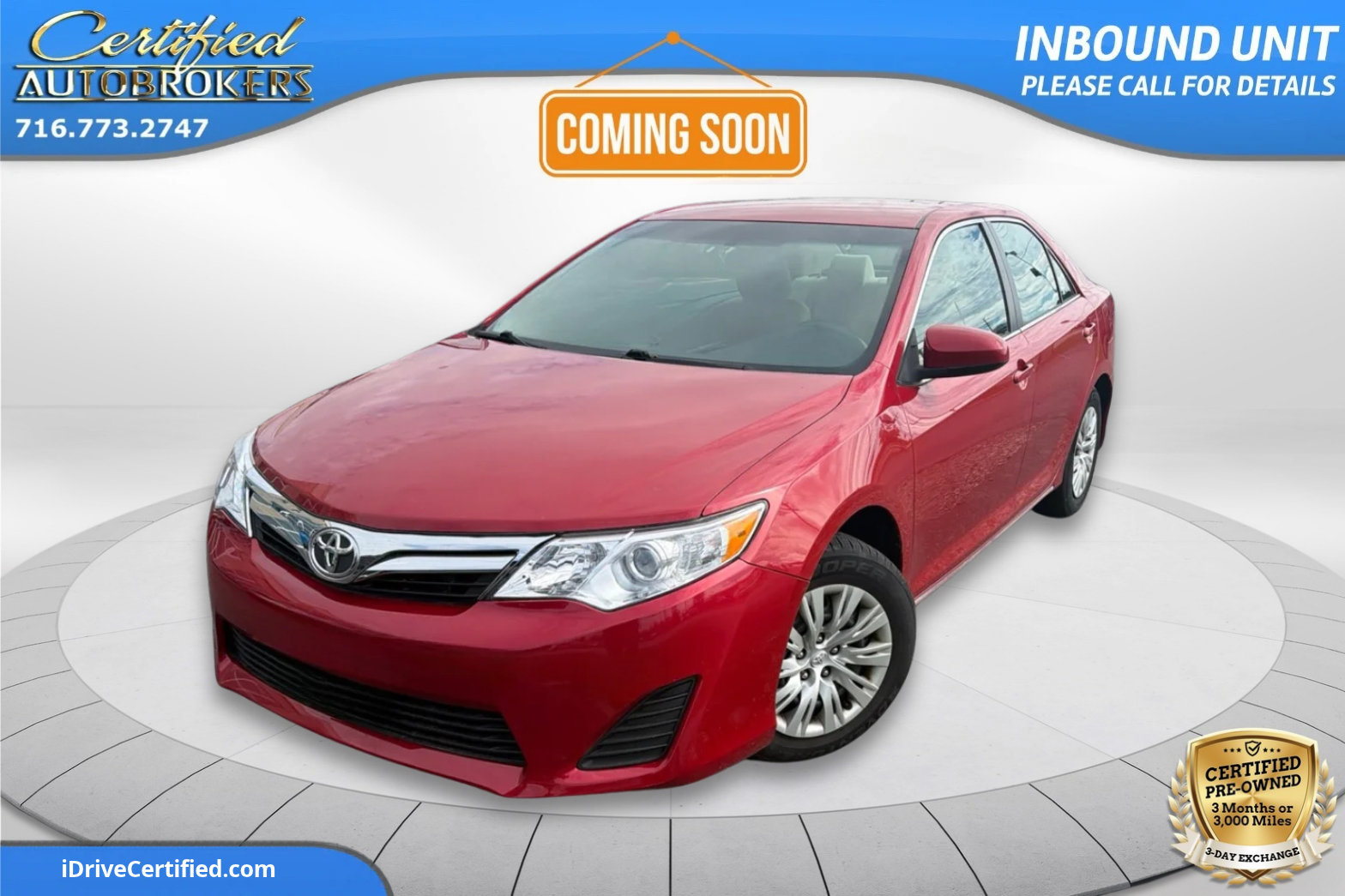 Used 2014 Toyota Camry LE