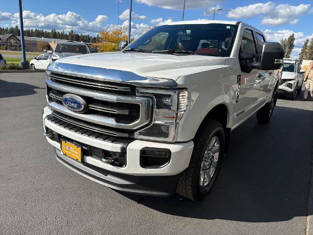 Certified 2021 Ford F350 Platinum AWD/4WD image 3