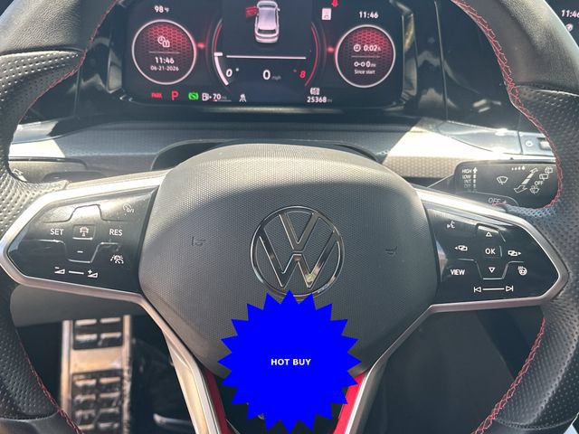 Certified 2023 Volkswagen GTI SE w/ Black Wheel Package FWD image 17