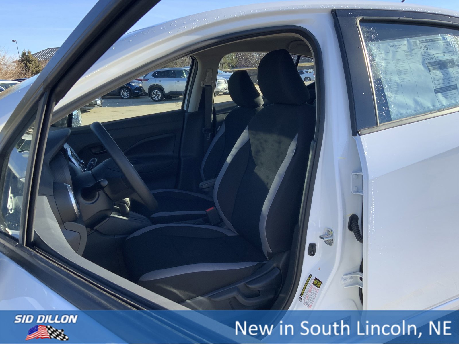 New 2025 Nissan Versa S w/ Trunk Package image 9